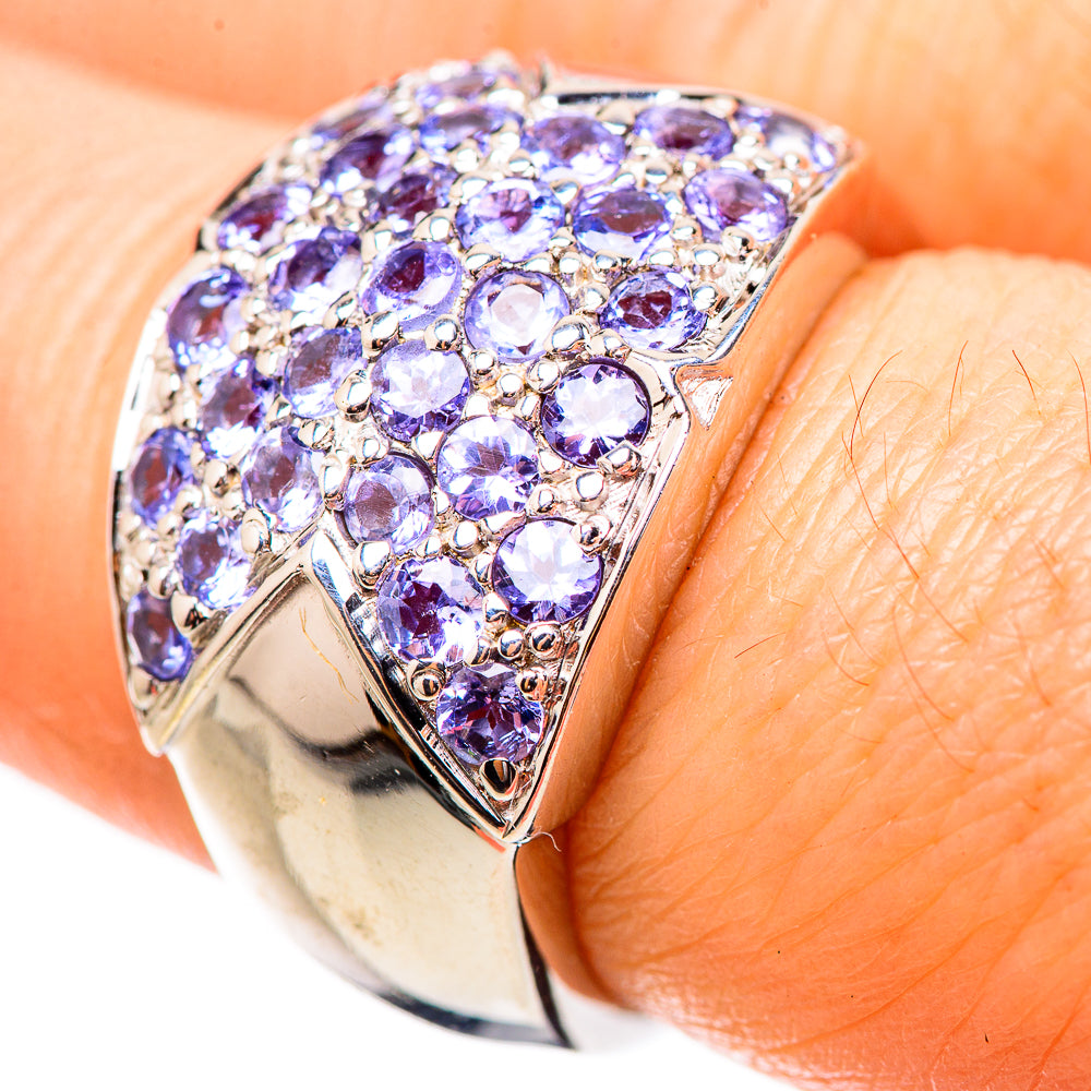 Tanzanite Rings handcrafted by Anasilvercos - RING132006