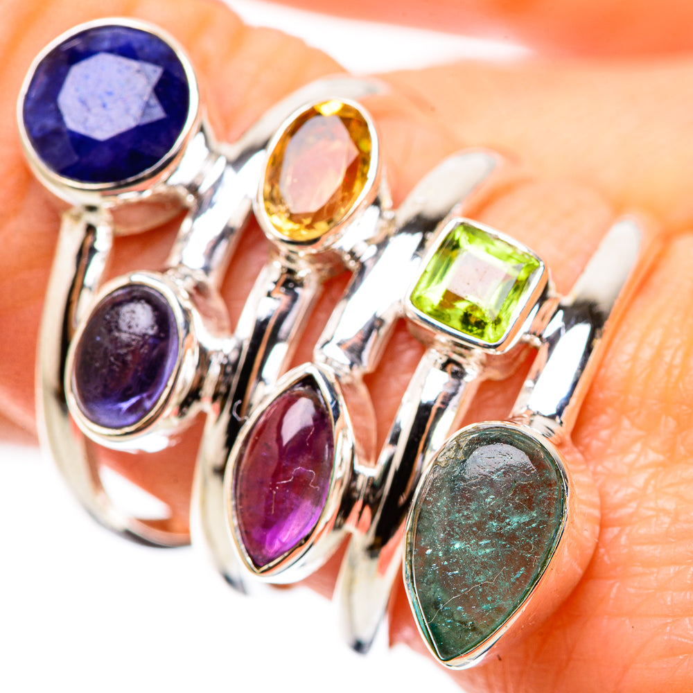 Aquamarine Rings handcrafted by Anasilvercos - RING132012