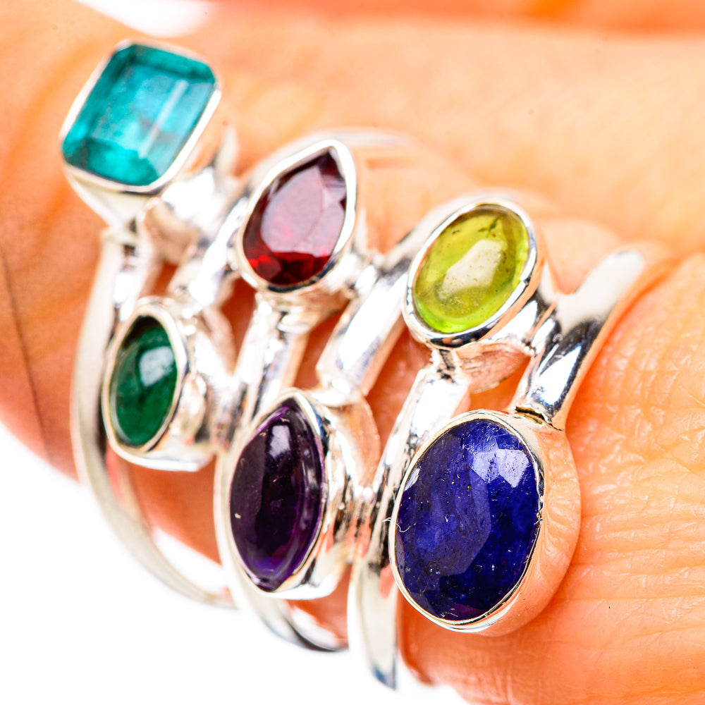 Sapphire Rings handcrafted by Anasilvercos - RING132017