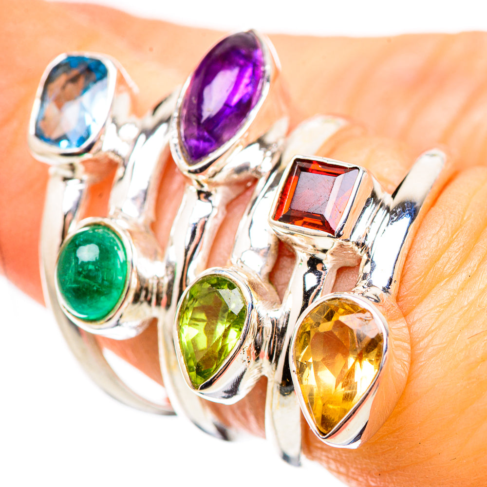 Amethyst Rings handcrafted by Anasilvercos - RING132022