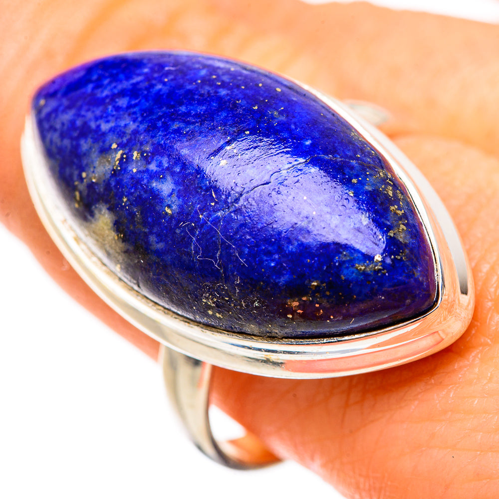 Lapis Lazuli Rings handcrafted by Anasilvercos - RING132034