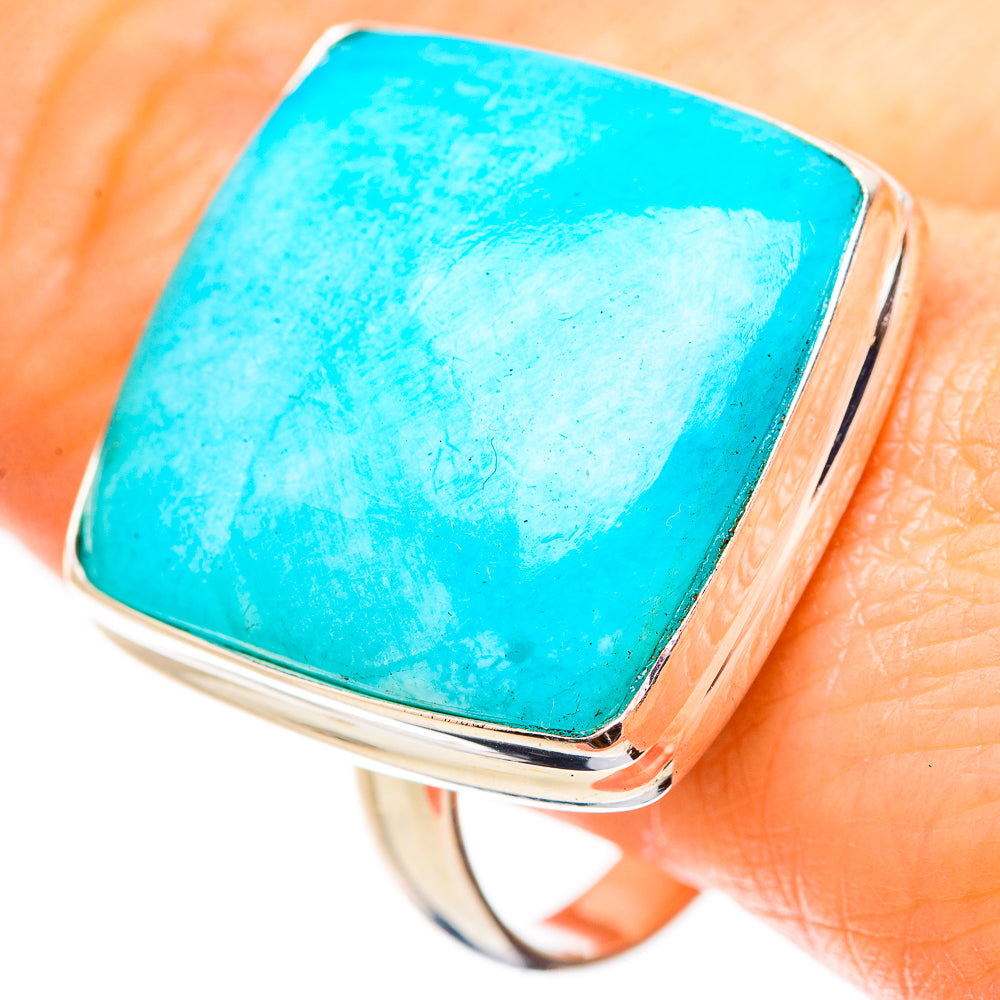 Amazonite Rings handcrafted by Anasilvercos - RING132038
