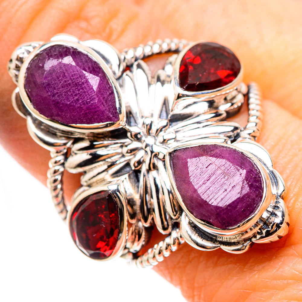 Ruby Rings handcrafted by Anasilvercos - RING132064