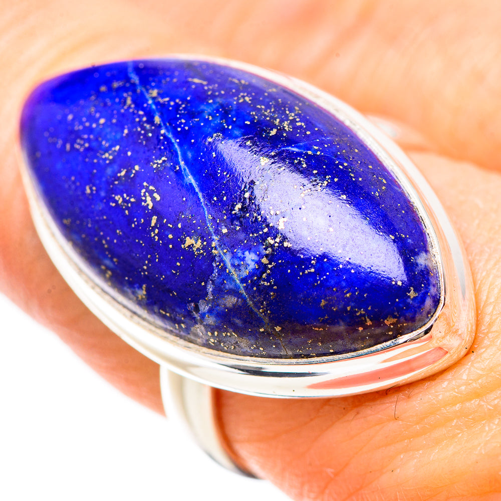 Lapis Lazuli Rings handcrafted by Anasilvercos - RING132077