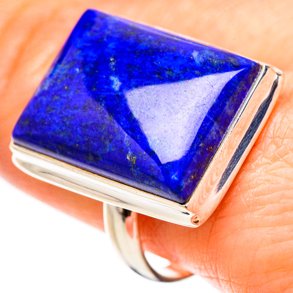 Lapis Lazuli Rings handcrafted by Anasilvercos - RING132078