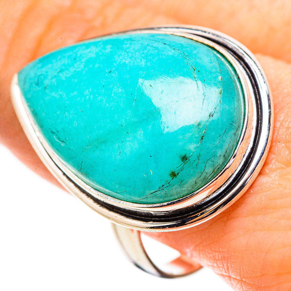 Amazonite Rings handcrafted by Anasilvercos - RING132116