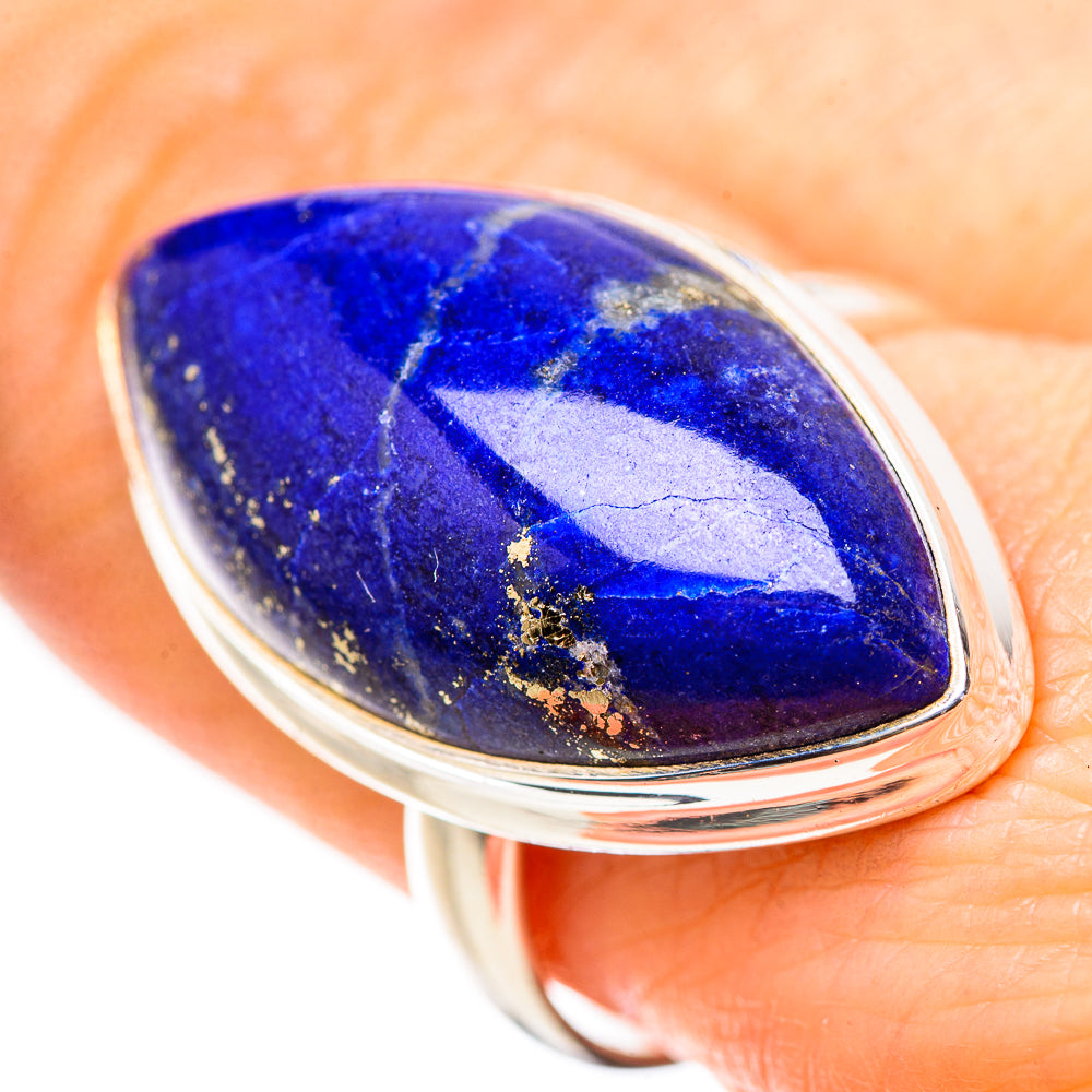 Lapis Lazuli Rings handcrafted by Anasilvercos - RING132129