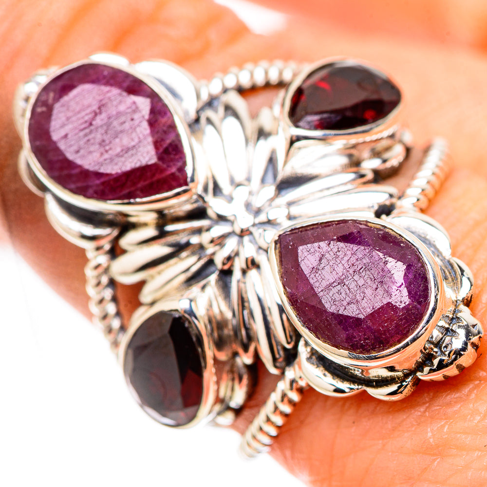 Ruby Rings handcrafted by Anasilvercos - RING132135
