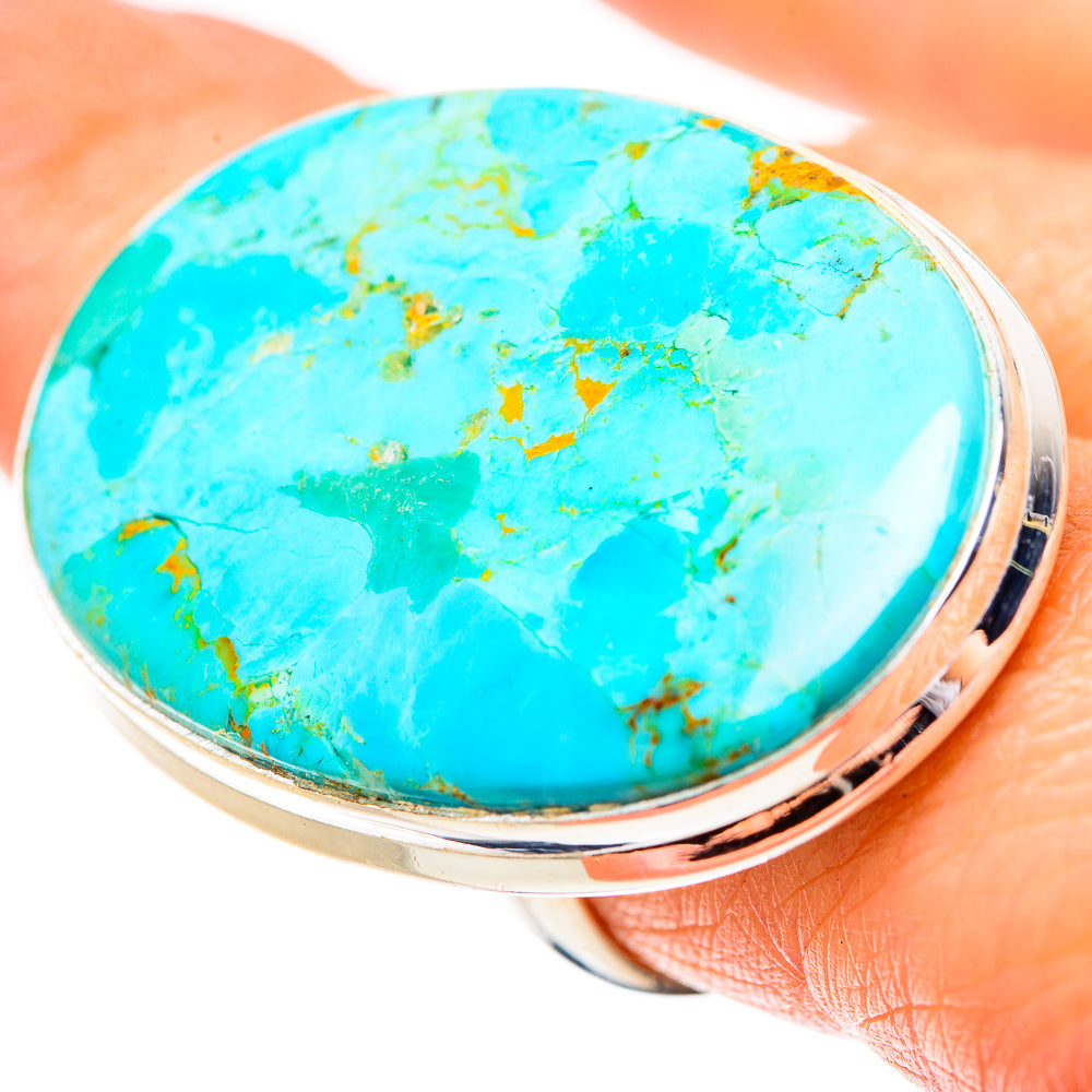 Chrysocolla Rings handcrafted by Anasilvercos - RING132149