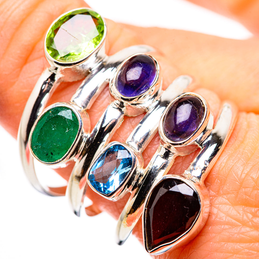Peridot Rings handcrafted by Anasilvercos - RING132162
