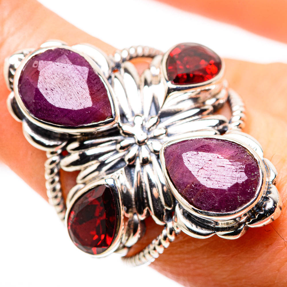 Ruby Rings handcrafted by Anasilvercos - RING132172