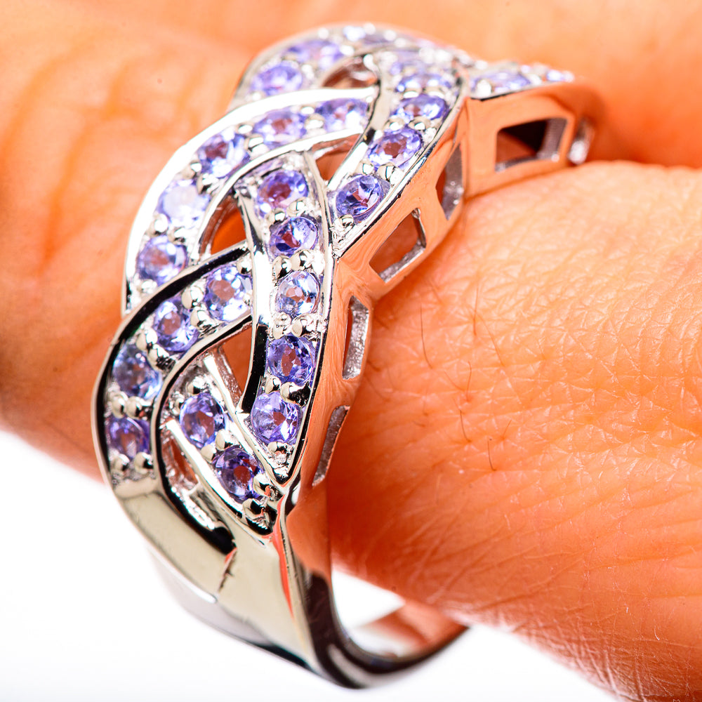 Tanzanite Rings handcrafted by Anasilvercos - RING132206