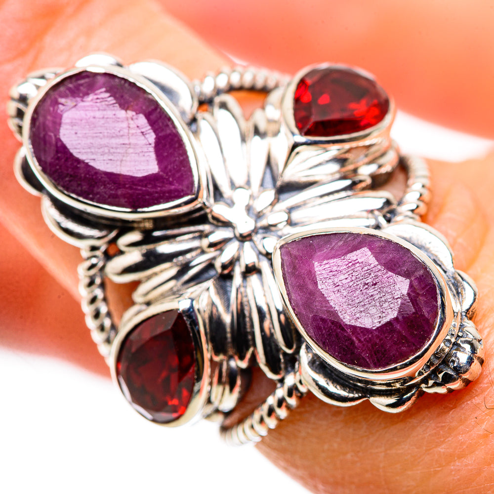 Ruby Rings handcrafted by Anasilvercos - RING132220