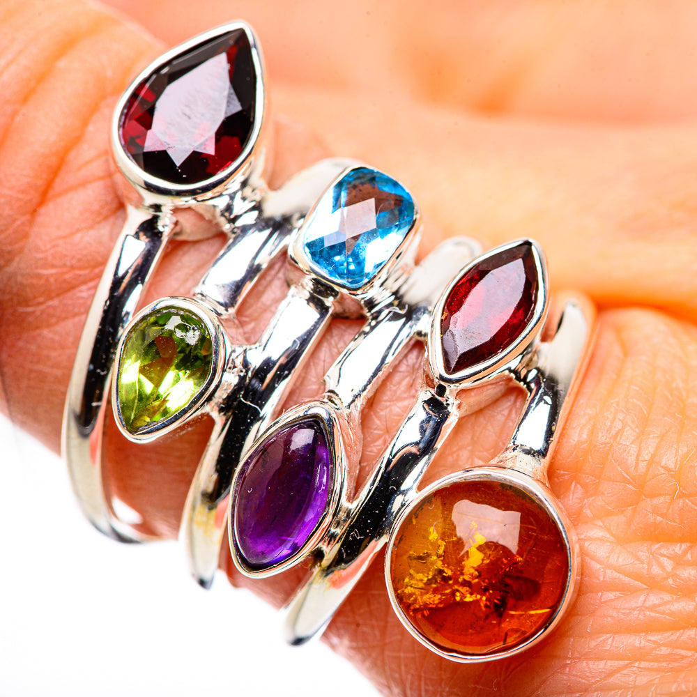 Baltic Amber Rings handcrafted by Anasilvercos - RING132230