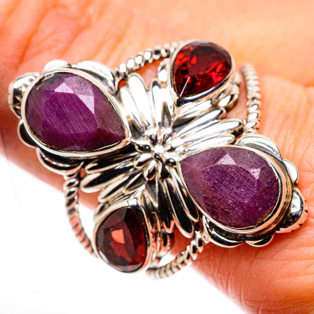 Ruby Rings handcrafted by Anasilvercos - RING132248