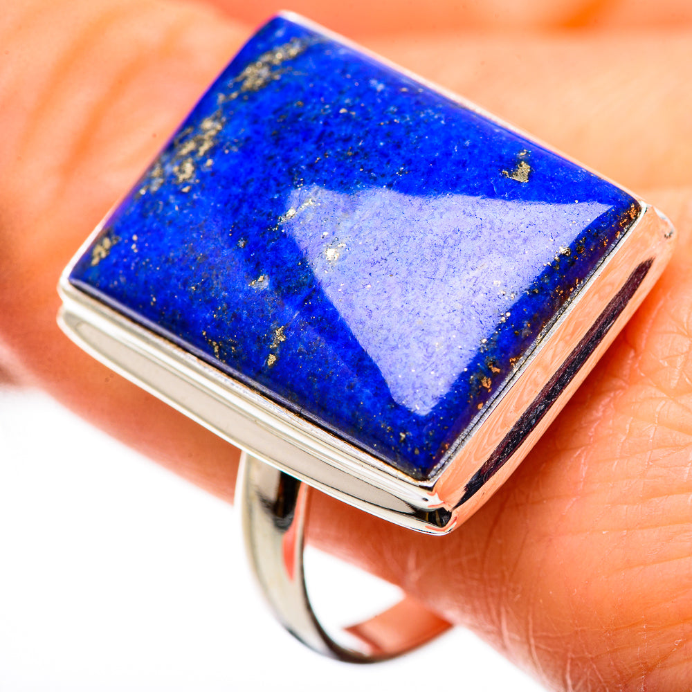 Lapis Lazuli Rings handcrafted by Anasilvercos - RING132263