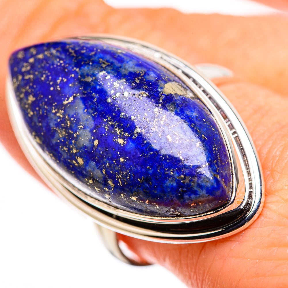Lapis Lazuli Rings handcrafted by Anasilvercos - RING132264