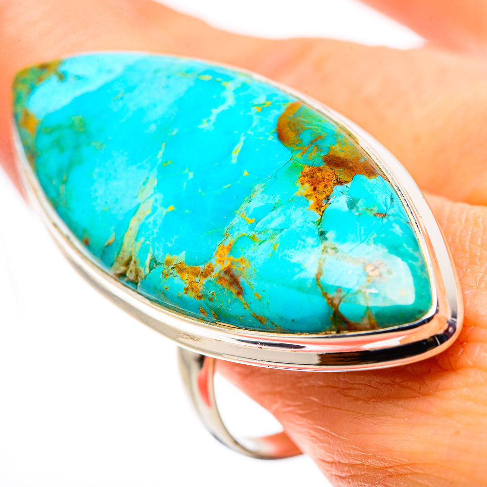Chrysocolla Rings handcrafted by Anasilvercos - RING132266