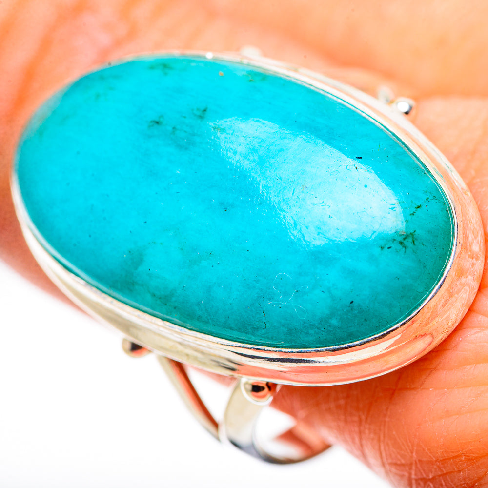 Chrysocolla Rings handcrafted by Anasilvercos - RING132306