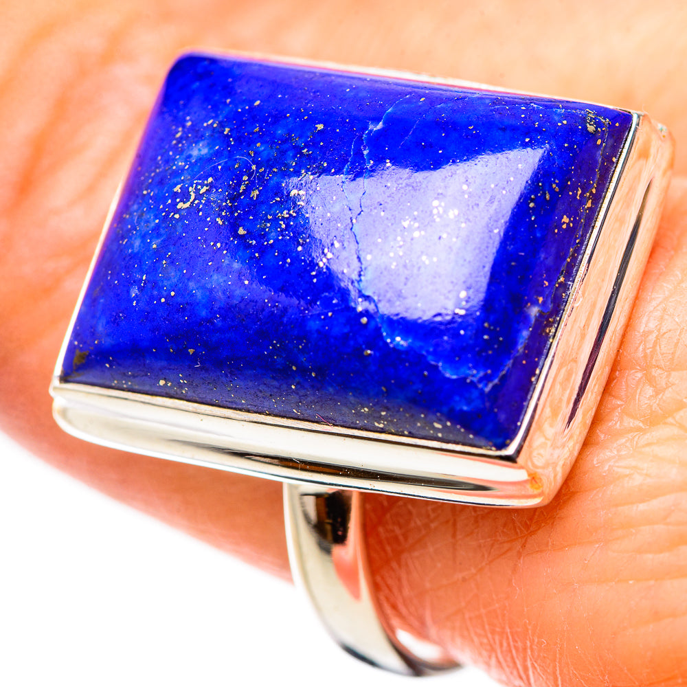 Lapis Lazuli Rings handcrafted by Anasilvercos - RING132310