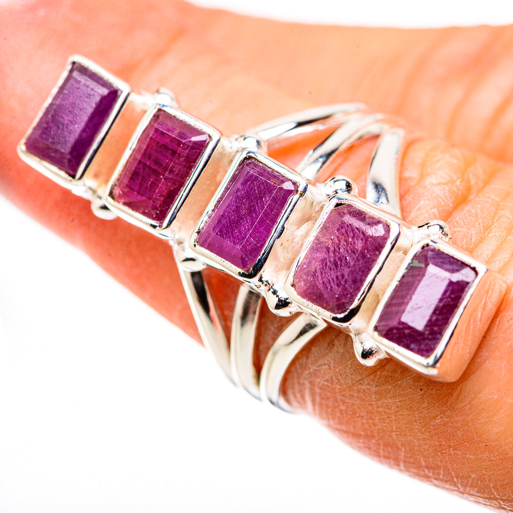 Ruby Rings handcrafted by Anasilvercos - RING132315