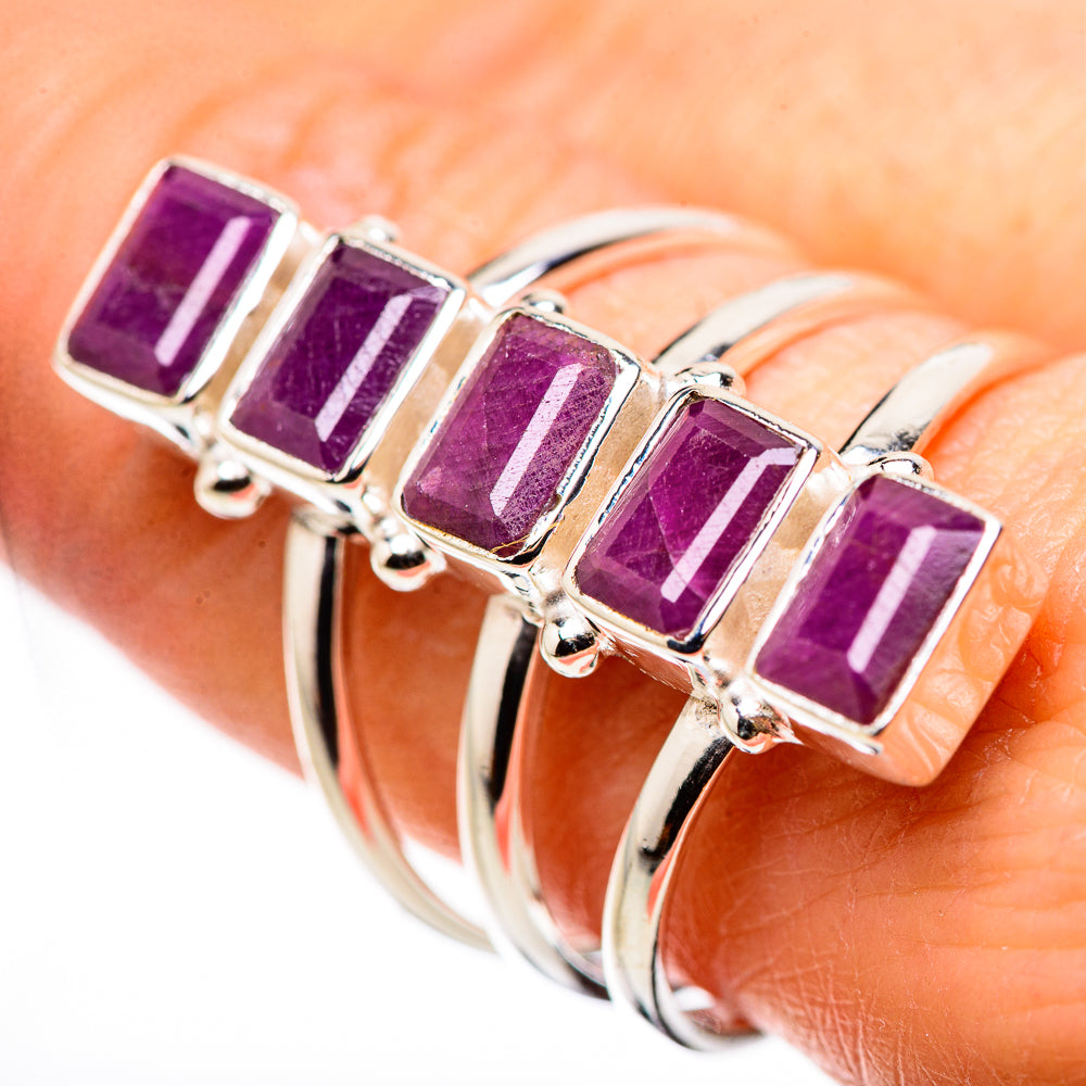 Ruby Rings handcrafted by Anasilvercos - RING132316