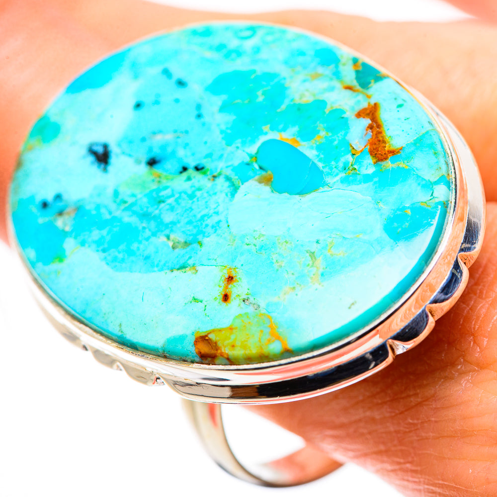 Chrysocolla Rings handcrafted by Anasilvercos - RING132327