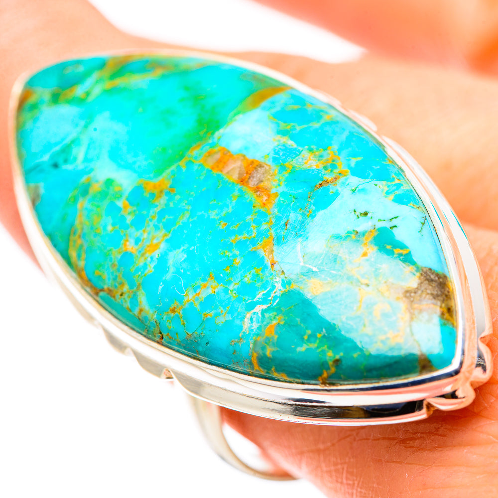 Chrysocolla Rings handcrafted by Anasilvercos - RING132329