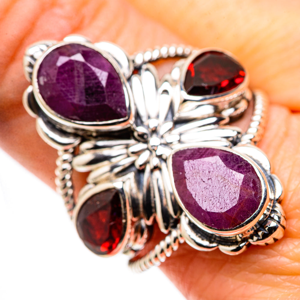 Ruby Rings handcrafted by Anasilvercos - RING132335