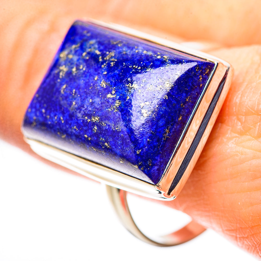 Lapis Lazuli Rings handcrafted by Anasilvercos - RING132345