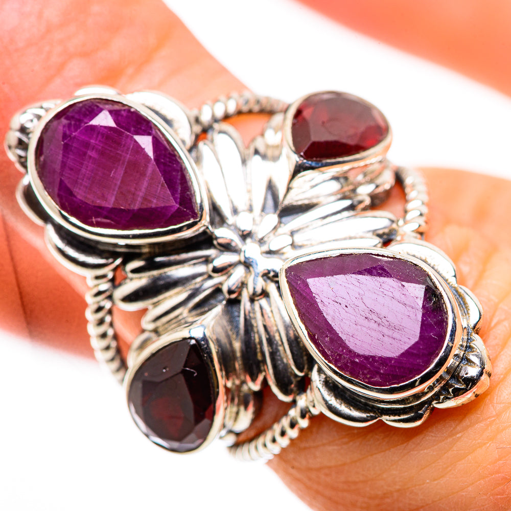 Ruby Rings handcrafted by Anasilvercos - RING132357