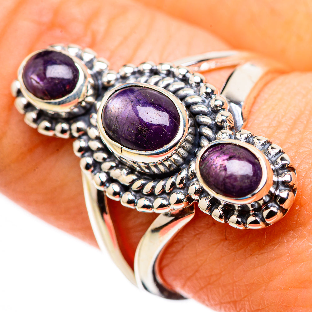Star Ruby Rings handcrafted by Anasilvercos - RING132362