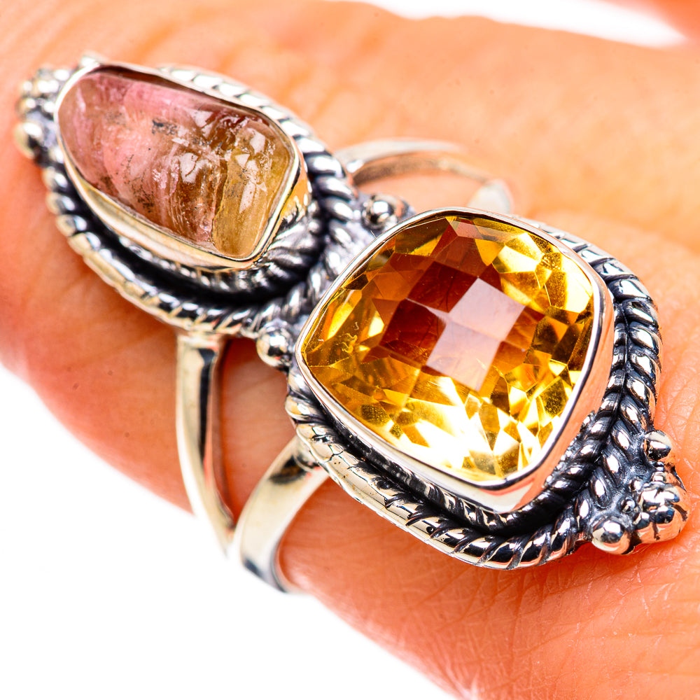 Citrine Rings handcrafted by Anasilvercos - RING132368