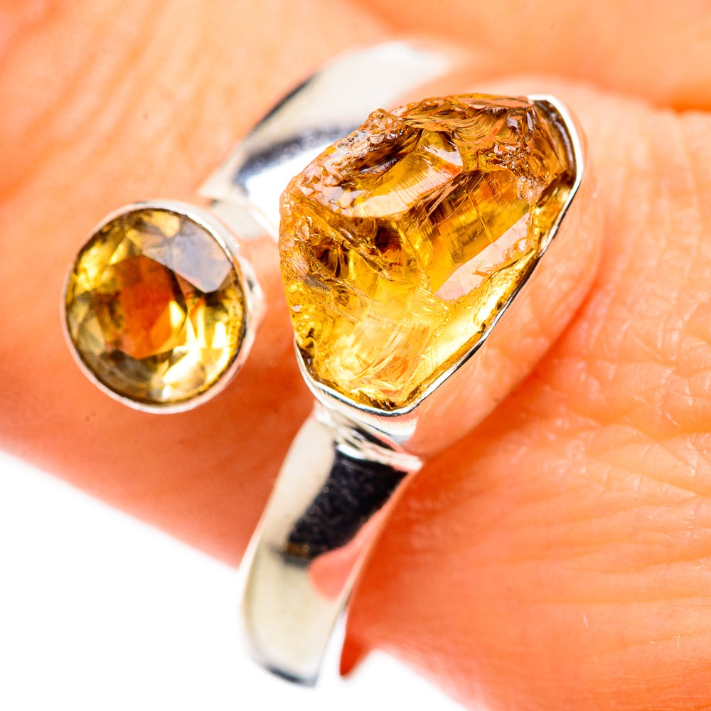 Citrine Rings handcrafted by Anasilvercos - RING132397
