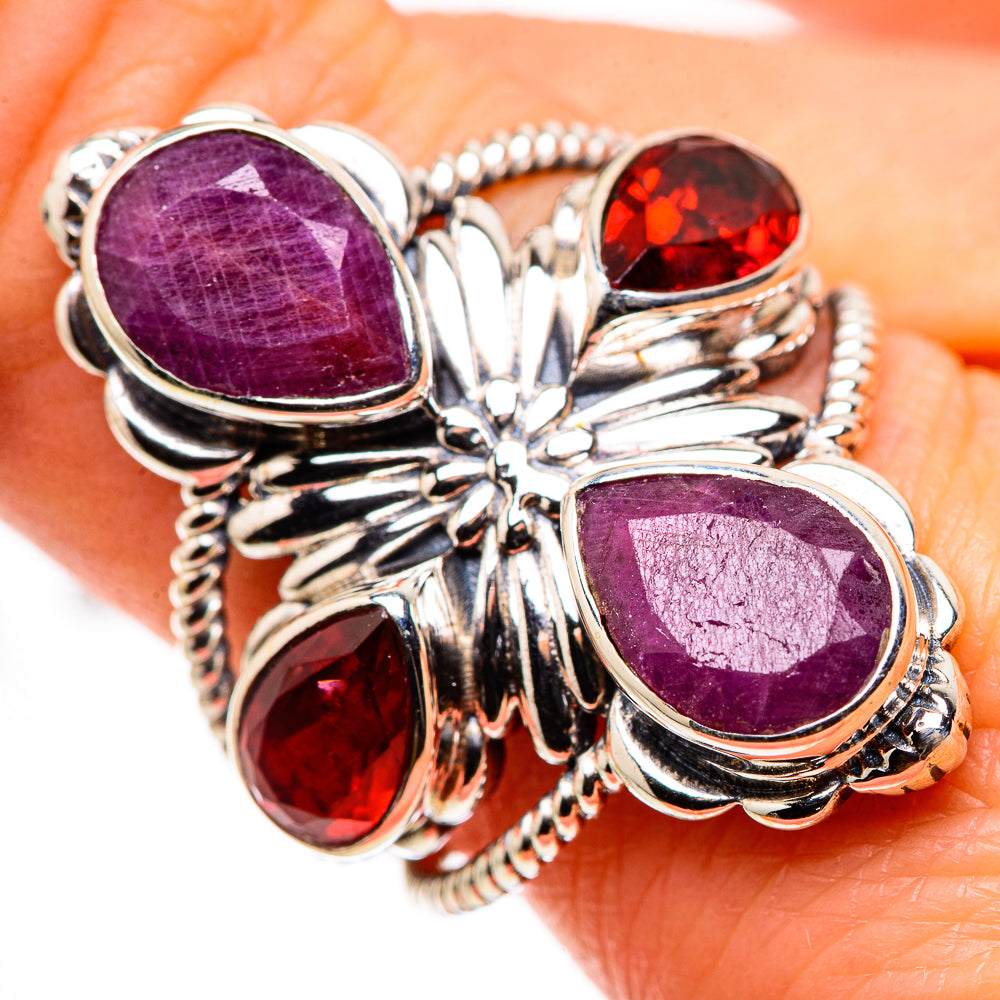 Ruby Rings handcrafted by Anasilvercos - RING132399