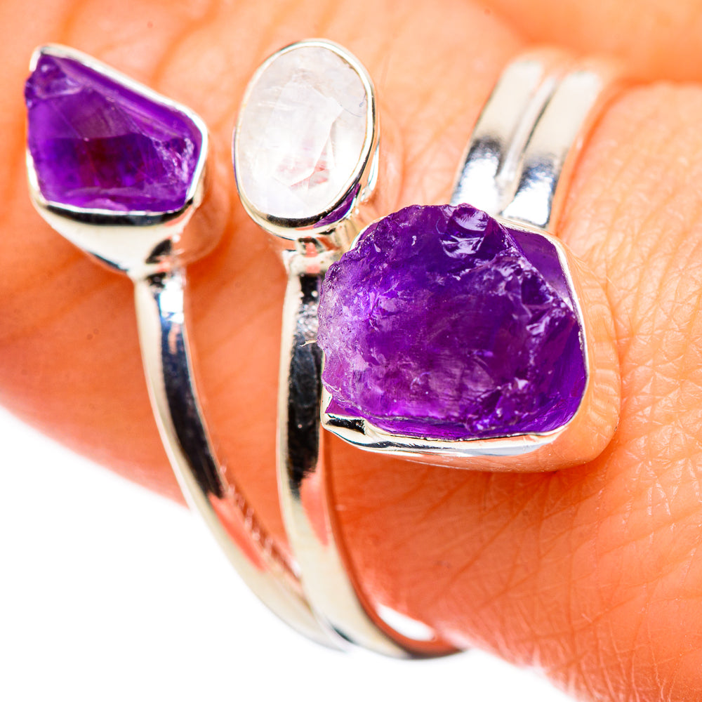 Amethyst Rings handcrafted by Anasilvercos - RING132402