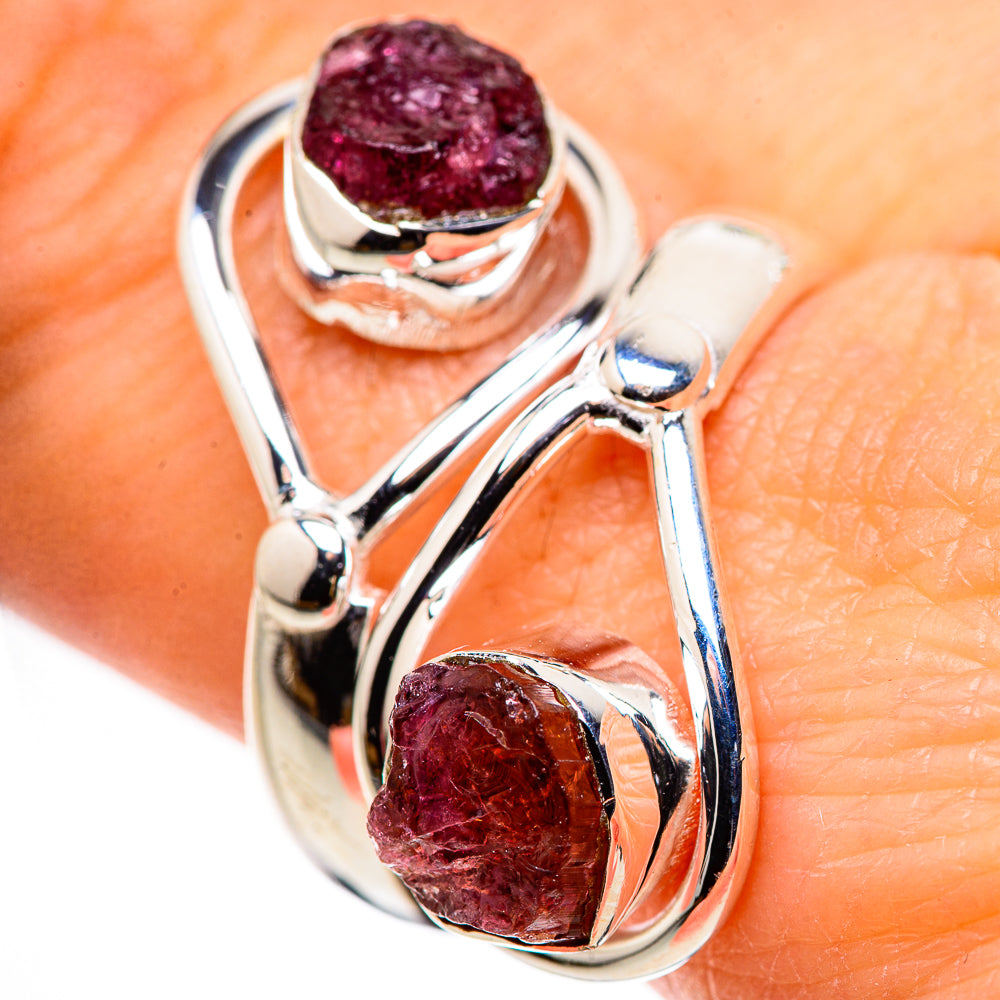 Garnet Rings handcrafted by Anasilvercos - RING132420