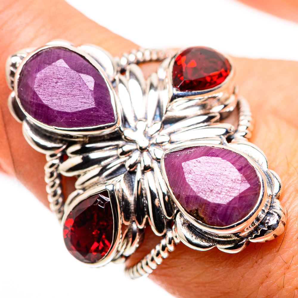 Ruby Rings handcrafted by Anasilvercos - RING132421