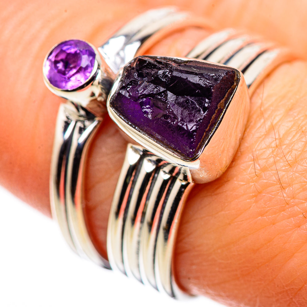 Amethyst Rings handcrafted by Anasilvercos - RING132440