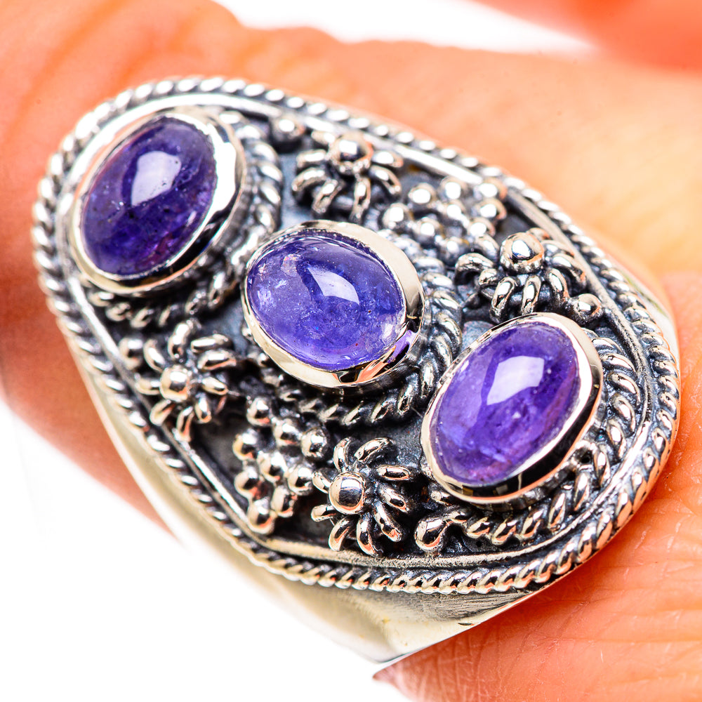 Tanzanite Rings handcrafted by Anasilvercos - RING132453