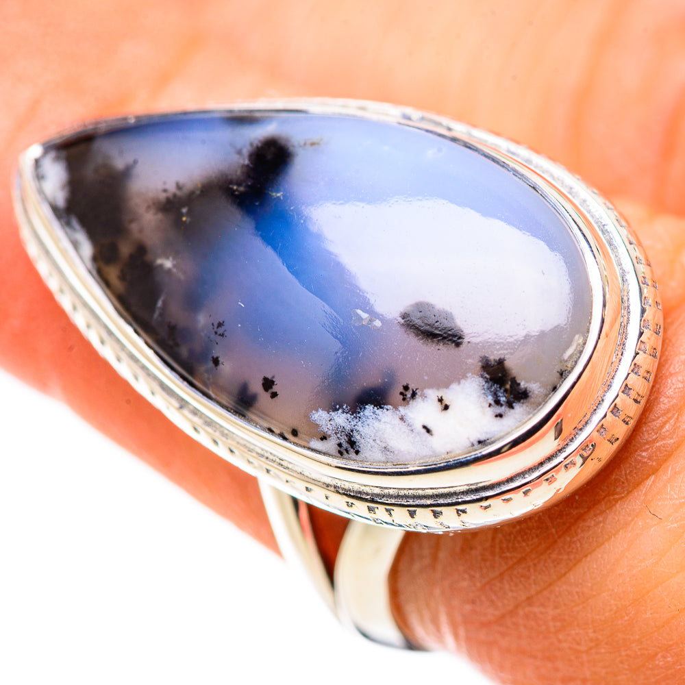 Dendritic Opal Rings handcrafted by Anasilvercos - RING132486
