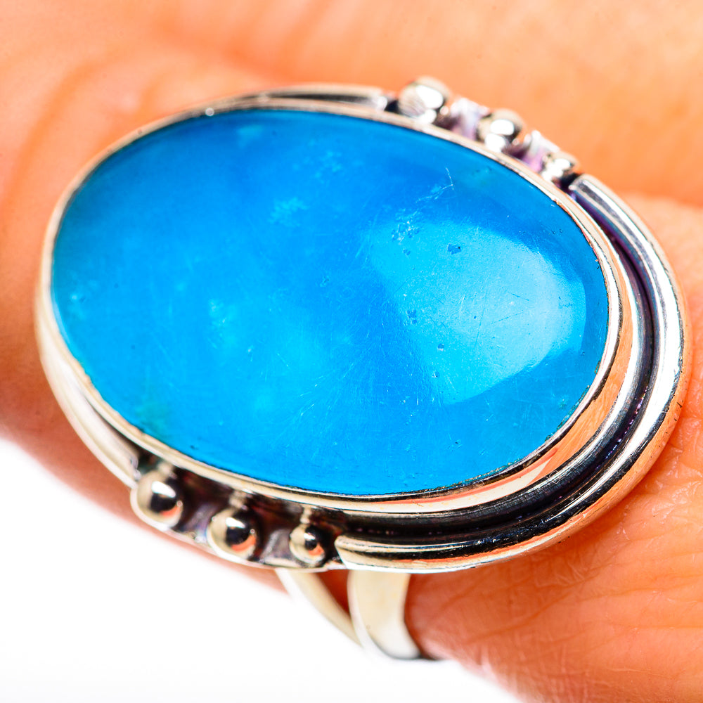 Smithsonite Rings handcrafted by Anasilvercos - RING132517