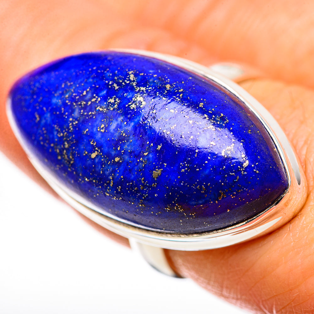 Lapis Lazuli Rings handcrafted by Anasilvercos - RING132519