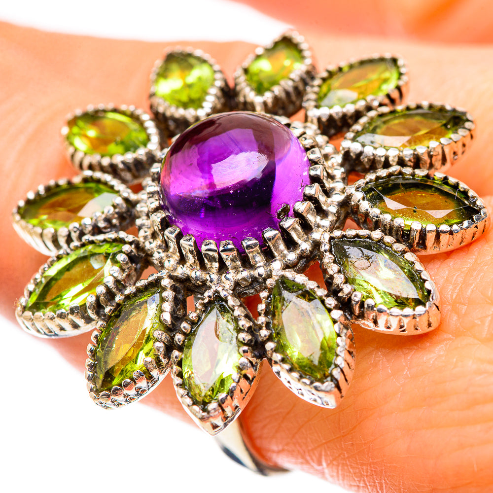 Amethyst Rings handcrafted by Anasilvercos - RING132524