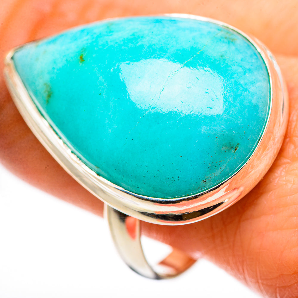 Amazonite Rings handcrafted by Anasilvercos - RING132547
