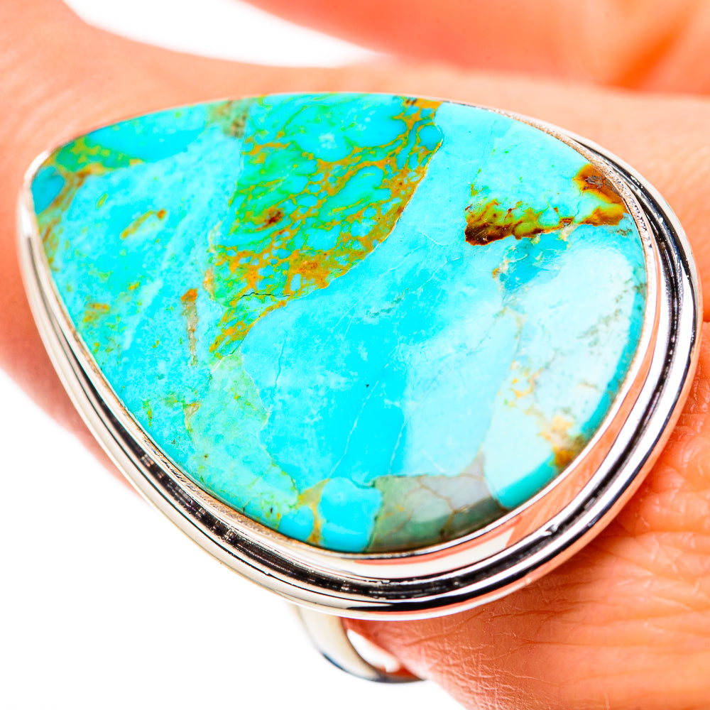Chrysocolla Rings handcrafted by Anasilvercos - RING132549