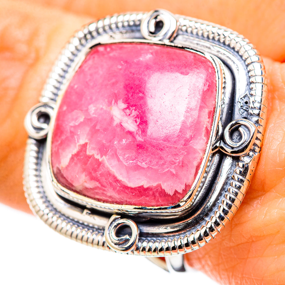 Rhodochrosite Rings handcrafted by Anasilvercos - RING132569