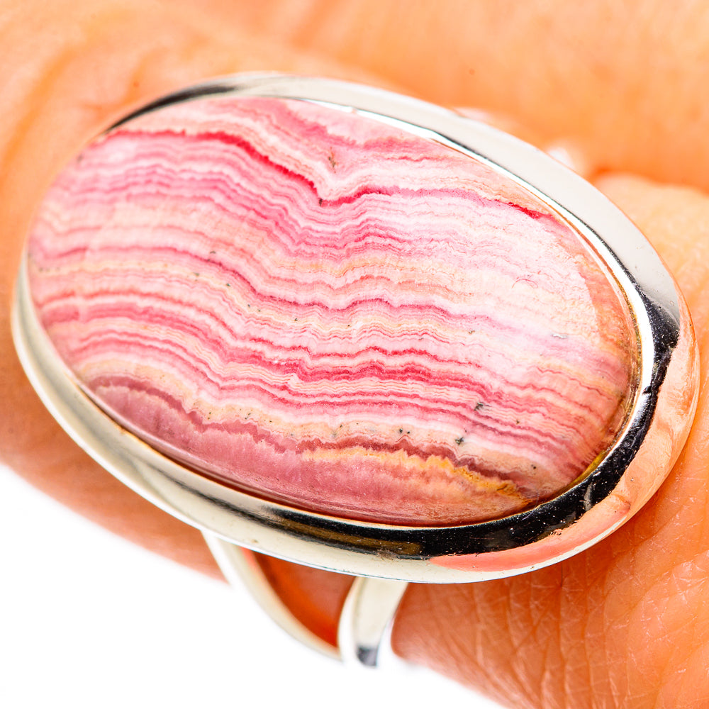 Rhodochrosite Rings handcrafted by Anasilvercos - RING132589