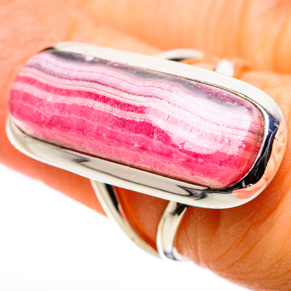 Rhodochrosite Rings handcrafted by Anasilvercos - RING132636