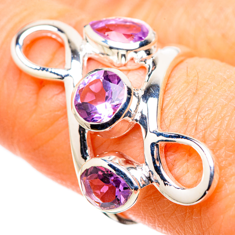 Amethyst Rings handcrafted by Anasilvercos - RING132638